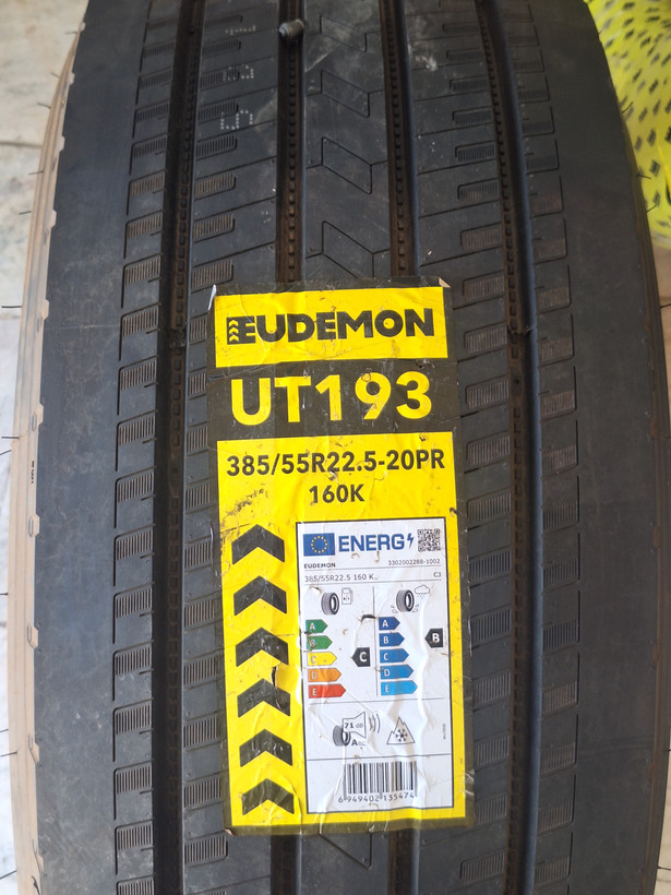 لاستیک سنگین یودمون 385/55/22.5 گل UT193