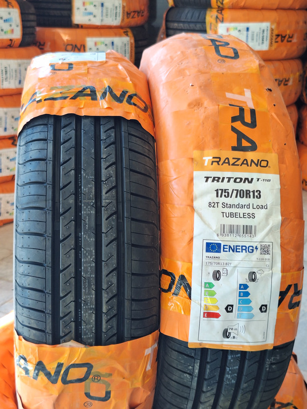 لاستیک خودرو ترازانو 175/70R13 گل T118