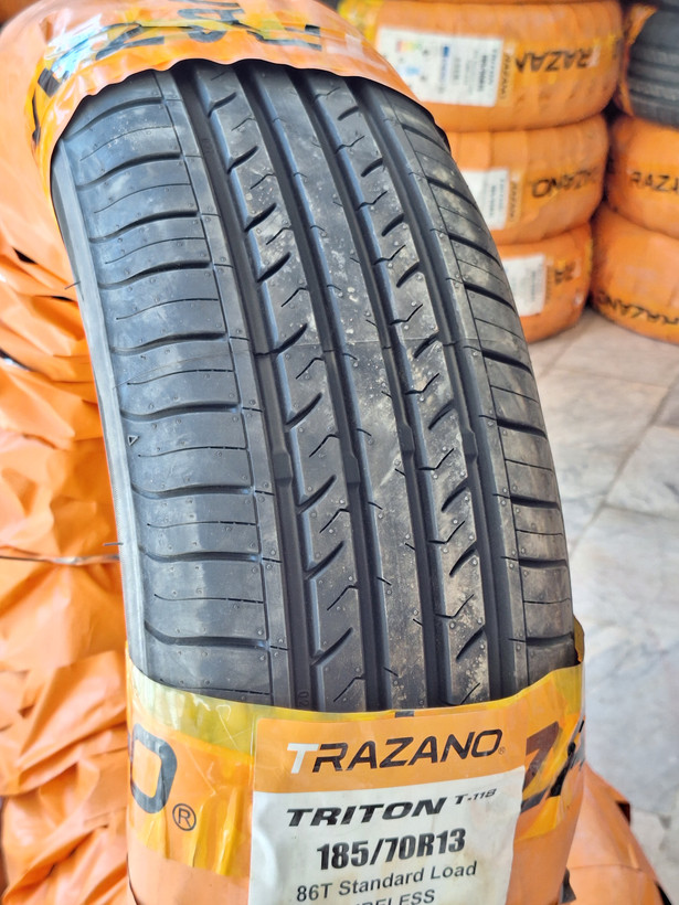 لاستیک خودرو ترازانو 185/70R13 گل T118
